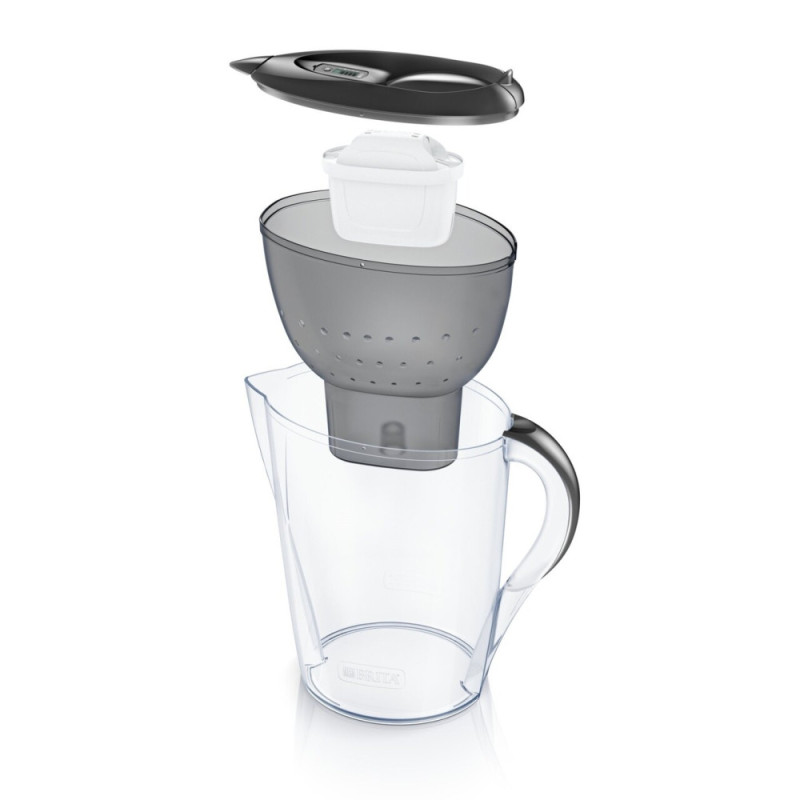 Brita Filter jug Marella Memo MXPro 2.4l (1.4l purified water) graphite (1052794)