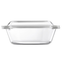 ARDESTO Baking dish with lid BLACK MARS, round, 1.5 l (AR2406BG)