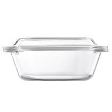 ARDESTO Baking dish with lid BLACK MARS, round, 1.5 l (AR2406BG)