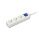 2E Power strip 3XSchuko with switch, 3G*1.5mm, 1.5m, white (2E-U03ESM1.5)