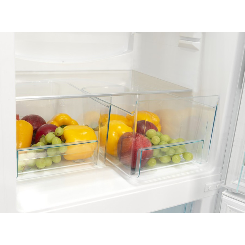 SNAIGE Ref with bottom freezer, 150x60х65, ref-173L, freez.-54L, 2doors, A++, ST, grey metallic (RF27SM-S0MP2E)