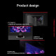 ASUS Monitor 26.5  ROG Strix XG27ACDNG 2xHDMI, DP, USB-C, 3xUSB, OLED, 2560x1440, 360Hz, 0.03ms, DCI-P3 99%, AdaptiveSync, Pivot, HDR400 (90LM0AN0-B01970)