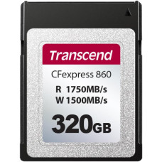 Transcend Карта пам'яті Transcend CFexpress 320GB Type B R1750/W1500MB/s (TS320GCFE860)