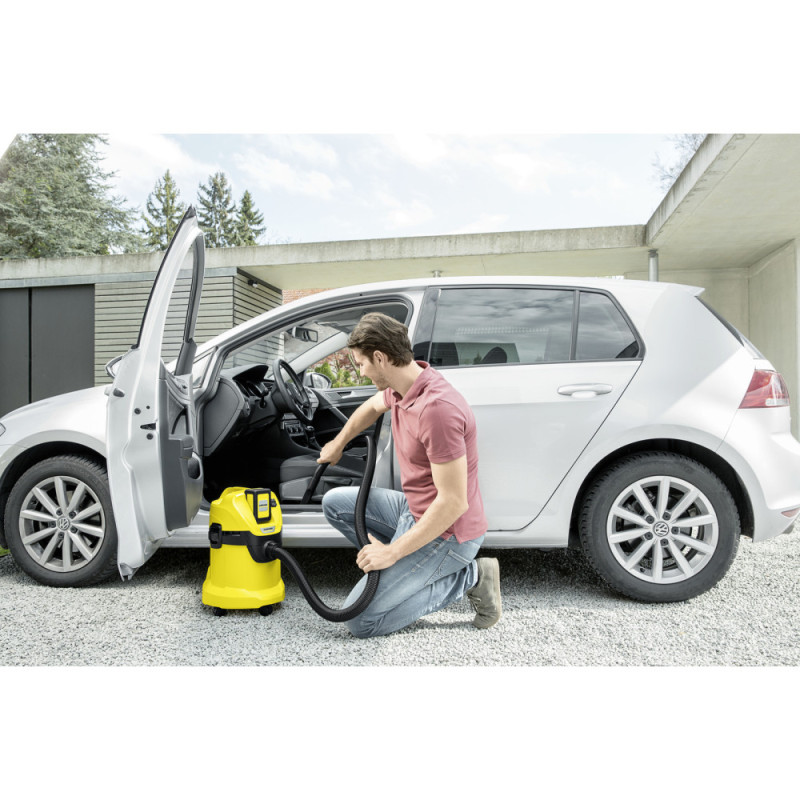 Karcher Пилосос професійний акумуляторний WD 3 Battery 36в, контейнер 17л, 5.2кг, без АКБ та ЗП (1.629-910.0)