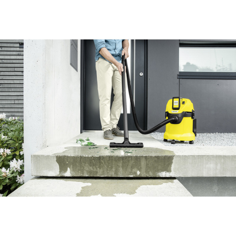 Karcher Пилосос професійний акумуляторний WD 3 Battery 36в, контейнер 17л, 5.2кг, без АКБ та ЗП (1.629-910.0)