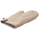ARDESTO Oven mitten Oliver, 18х30cm, 100% cotton, filling: batting, chocolate (ART05OR)