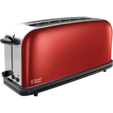 Russell Hobbs Toaster Classic, 1100W, metal, long slots, red-silver (21391-56)