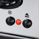 Russell Hobbs Toaster Classic, 1100W, metal, long slots, red-silver (21391-56)