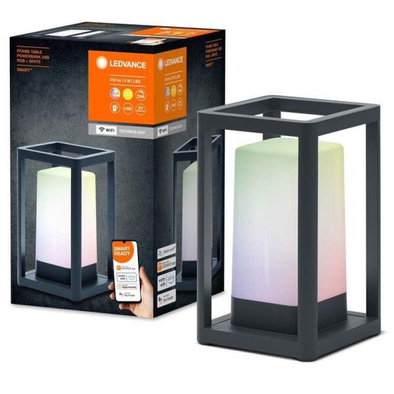 LEDVANCE SMART WI-FI OUTDOOR TABLEFRAME POWERBANK RGBW (4058075564466)
