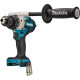 Makita Cordless Drill DDF486Z, 18В, 0-550/0-2100 rpm, 21 + D, 130 / 65 Nm, 2.6 kg, SOLO