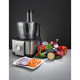Gorenje Kitchen machine, 1000W, cup-plastic, case-metal+plastik, nozzles-9, juicer, coffee grinder, black (SBR1000BE)