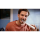 Philips toothbrush electric Sonicare 5300 Series, 62th. fluct/min, nozzle-1, case, білий (HX7108/02)