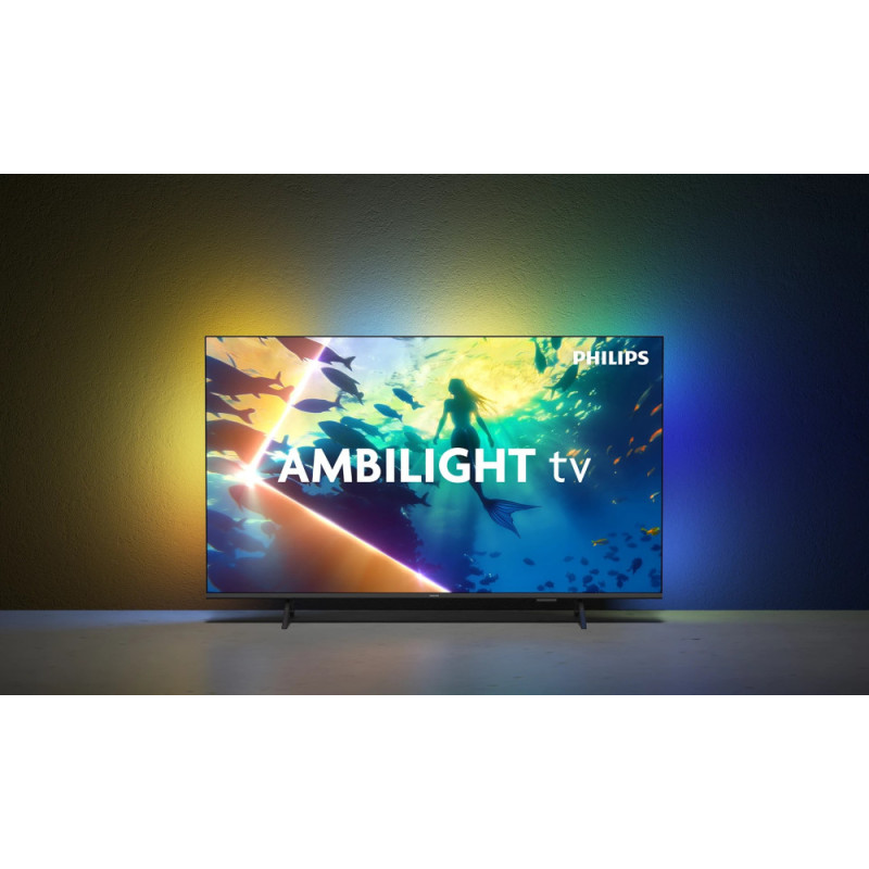 Philips TV 65  LED 4K 60Hz Smart Titan OS Black Ambilight (65PUS8010/12)