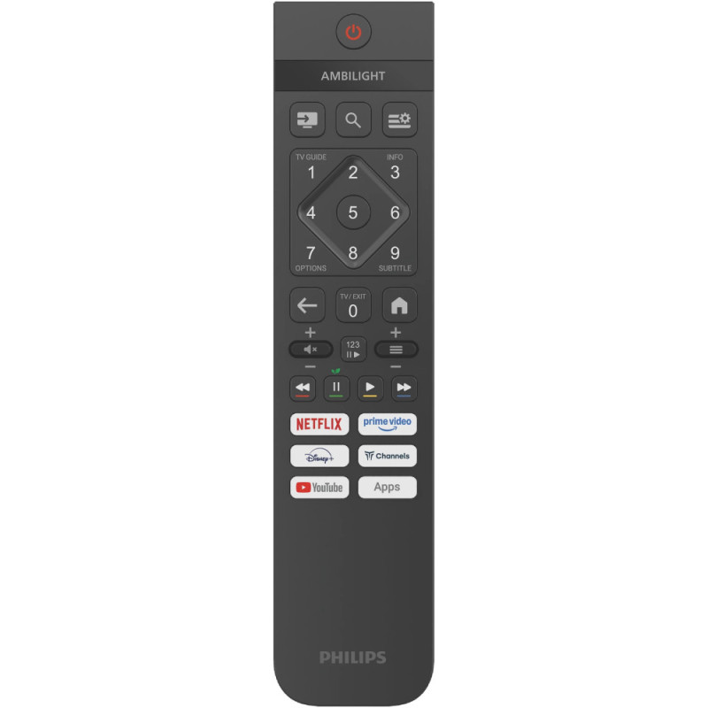 Philips TV 65  LED 4K 60Hz Smart Titan OS Black Ambilight (65PUS8010/12)