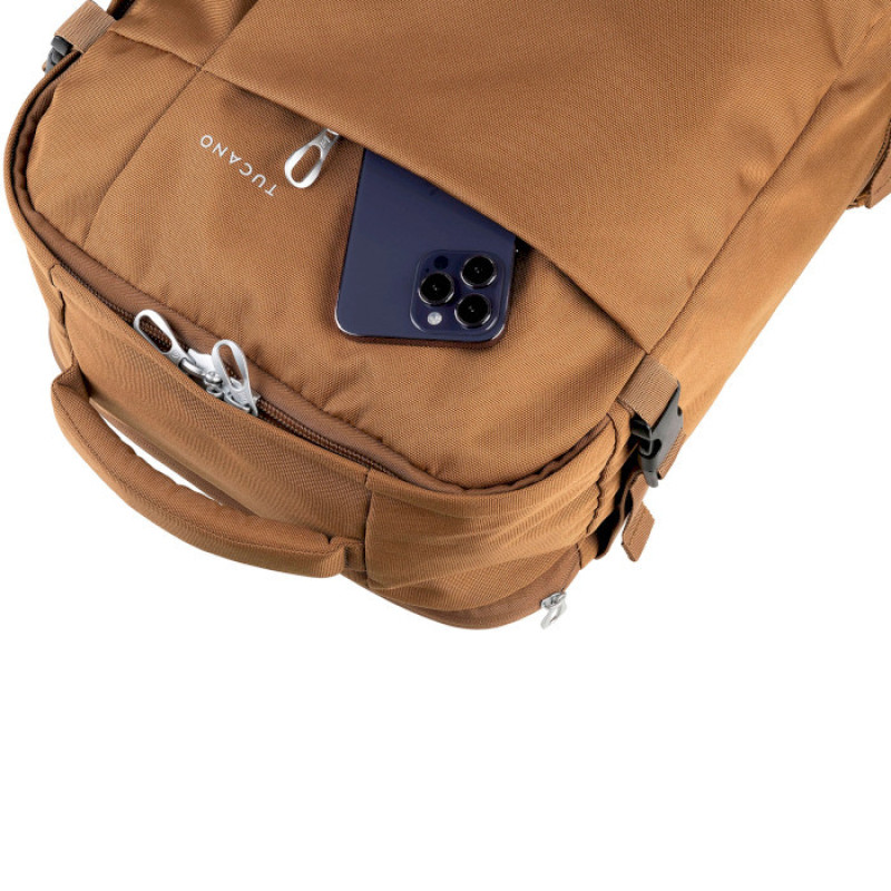 Tucano Рюкзак дорожній Tucano TUGO 3 M CABIN 16", 23л, коричневий (BKTUG3-M-MC)
