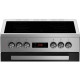 Beko Cooker electrical glass-ceramic, 66L, 60x60cm, display, convection, inox (FSE67310GX)