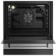 Beko Cooker electrical glass-ceramic, 66L, 60x60cm, display, convection, inox (FSE67310GX)