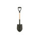 2E Лопата штыковая Digger 1, деревянная ручка, 1.5 мм, 78 см, 0.84кг (2E-S78W)
