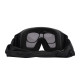 2E Tactical Tactical, protective mask Hawk WS Black Anti-fog, 3-layer sealant, bag, 3 lenses (2E-TGGWS-BK)