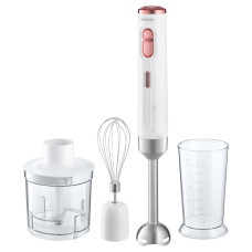 Sencor submersible blender Accu technology, 200W, 3in1, bowl-700ml, white (SHB9000WH)