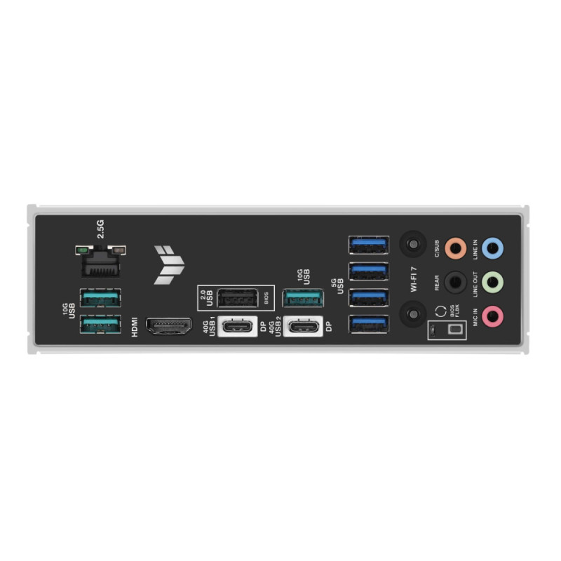 ASUS Материнcкая плата TUF GAMING X870-PLUS WIFI sAM5 X870 4xDDR5 M.2 HDMI WiFi BT ATX (90MB1IU0-M0EAY0)