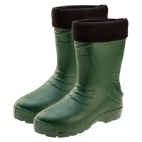 Verto rubber boots, size 43, insulated, green (15G933)