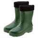 Verto rubber boots, size 43, insulated, green (15G933)