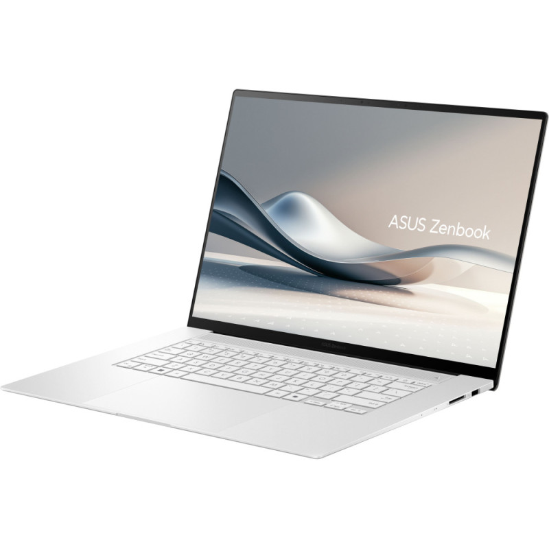 ASUS Ноутбук ASUS Zenbook S 16 UM5606KA-RK017W 16" 3K OLED, AMD AI 7 350, 24GB, F2TB, UMA, Win11, Білий (90NB1522-M000K0)