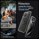 Spigen Чохол для Apple iPhone 15 Pro Ultra Hybrid MagFit, Carbon Fiber (ACS06717)