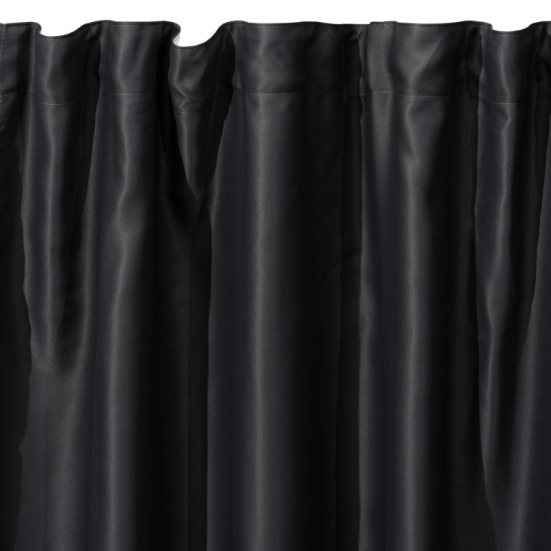 ARDESTO Curtain 150х270cm, blackout, 100% polyester, dark grey (ART1040DG)