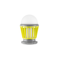 ARDESTO mosquito killer lantern, 5W, 20 hours oper. time, 6000-6500K, solar powered, battery cap. 1200 mAh., USB-C/USB-A,gray-green (MSK-SB3554)