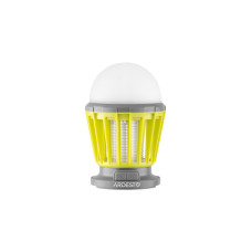 ARDESTO mosquito killer lantern, 5W, 20 hours oper. time, 6000-6500K, solar powered, battery cap. 1200 mAh., USB-C/USB-A,gray-green (MSK-SB3554)