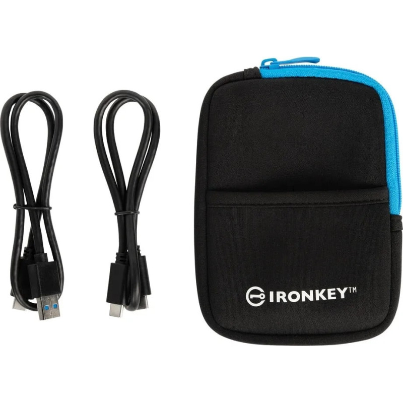 Kingston SSD  IronKey 1.9TB USB 3.2 Gen 1 Type-C VP 80 (IKVP80ES/1920G)