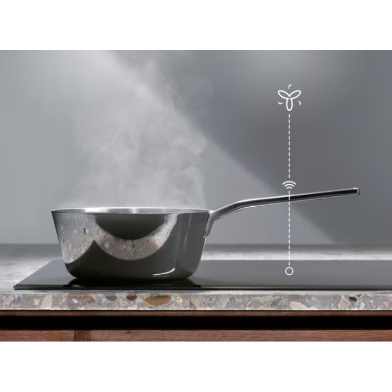 Electrolux Варочная поверхность индукционная, 60см, расширенная зона, Hob2Hood, черный (EIP6446)