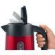 Bosch Electric kettle 1.7L, metal, red (TWK4P434)