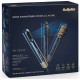 BaByliss styler Air Wand, 1600V, temp. modes-3, double ionisation, 2 nozzles, blue (AS6550E)