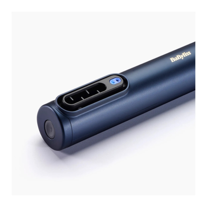 BaByliss styler Air Wand, 1600V, temp. modes-3, double ionisation, 2 nozzles, blue (AS6550E)