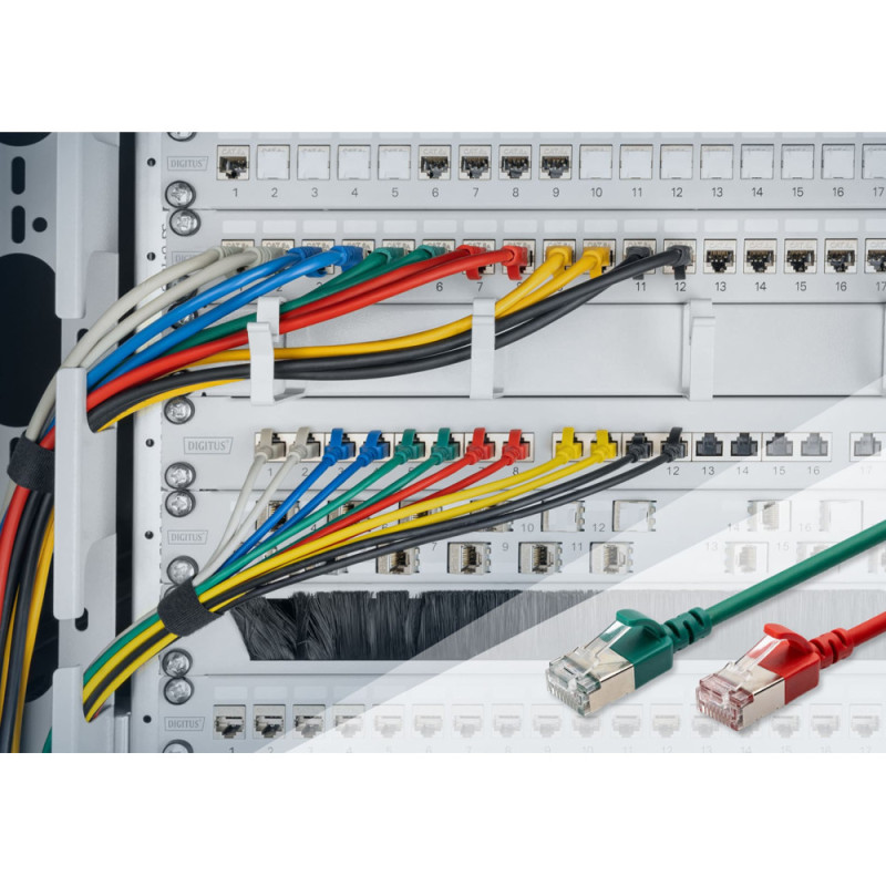 Digitus Патч-корд DIGITUS CAT 6a F-FTP Slim, 3 м, AWG 32/7, Cu, LSZH, синій (DK-1632-A-030S-B)