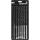 Graphite Набір свердел по дереву GRAPHITE подовжене 4-8,10,12х300мм 7шт (54T573)