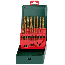 Metabo Metal drill set HSS-TiN, 19pcs (627156000)