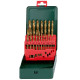 Metabo Metal drill set HSS-TiN, 19pcs (627156000)