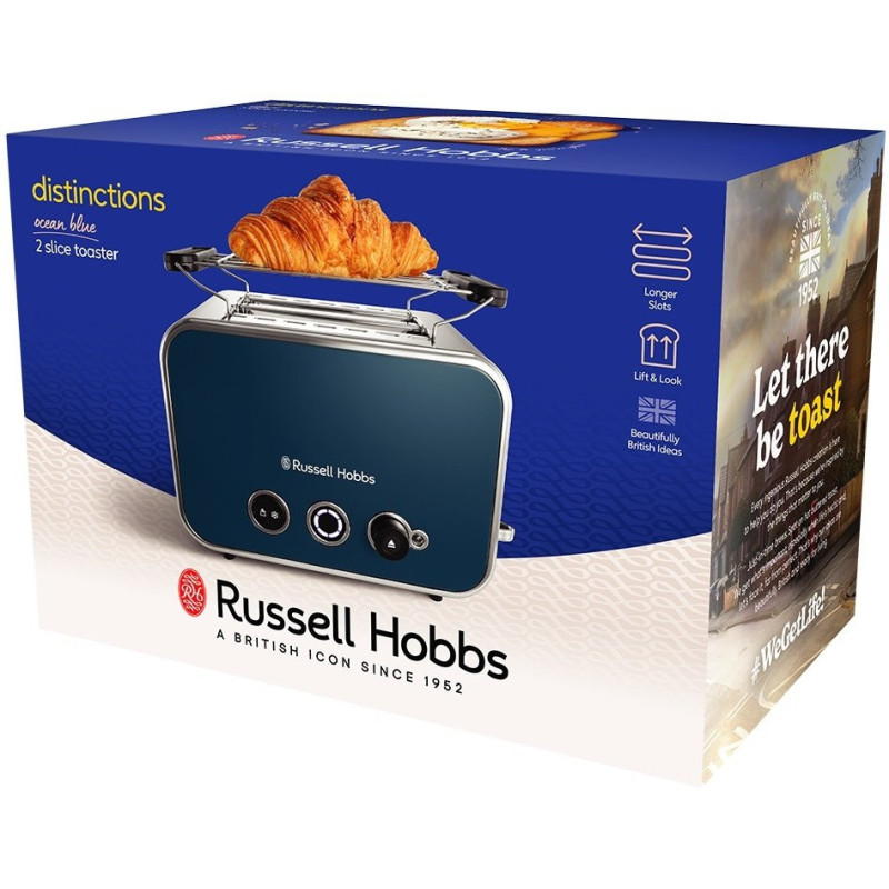 Russell Hobbs 26431-56 Distinctions 2-Slice, Ocean Blue