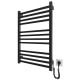 Hygge Family towel dryer electric London, 770х530х80mm, timer-regulator, steel, black matt (6.1.0102.06.BM)