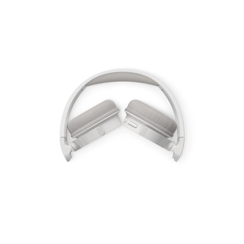 Philips Наушники On-ear TAH3209 BT 5.3, Wireless, Mic, Белый (TAH3209WT/00)