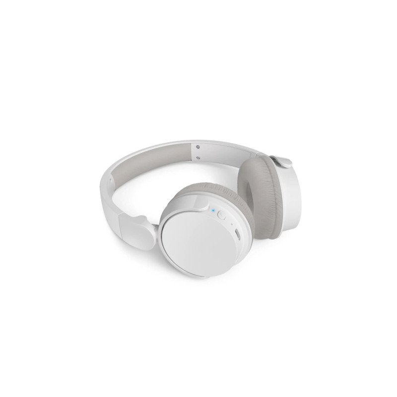 Philips Наушники On-ear TAH3209 BT 5.3, Wireless, Mic, Белый (TAH3209WT/00)