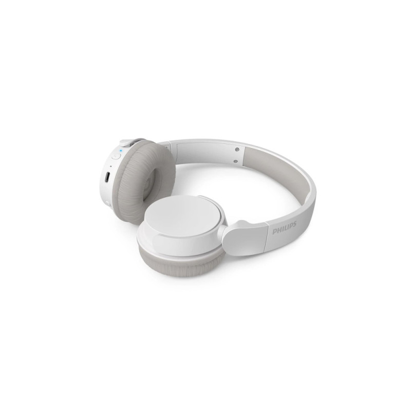 Philips Наушники On-ear TAH3209 BT 5.3, Wireless, Mic, Белый (TAH3209WT/00)