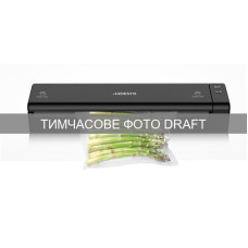ARDESTO Vacuum Sealer for rolls and packages, 110W, 28сm, electronic control, +1 roll, plastic, black (VS-X1B)