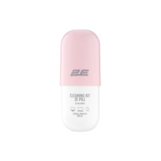 Спрей для очистки 2E PILL 140ml for office equipment +Microfibre 20 cm, white-pink (2E-SK140PN)