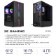 2E 2E PC Complex Gaming Intel i5-12400F/H610/16/500F+1000/NVD1050TI-4/Win11H/2E-G2107-500