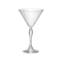 Bormioli Rocco Set of martini glasses America '20s, 245ml, h180mm, 6pcs, glass, transparent (122142BB9021990)